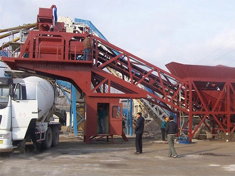 Characteristics of mobile mixing plant